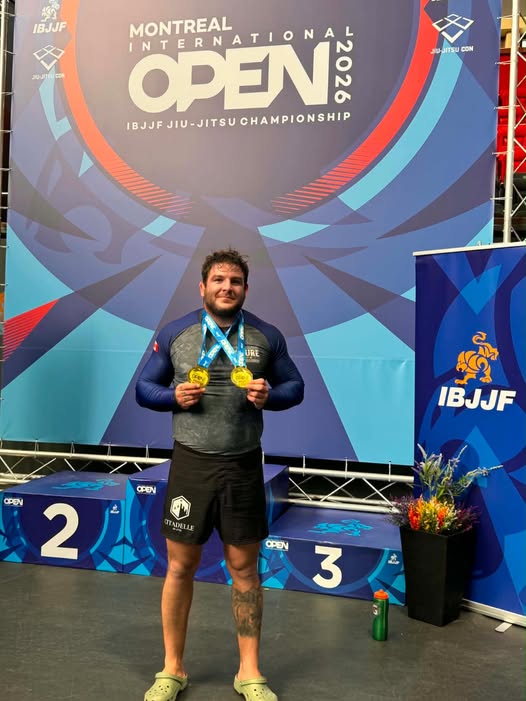 IBJJF Open Montréal — Coach Max double médaillé d'or ! 🥇🥇
